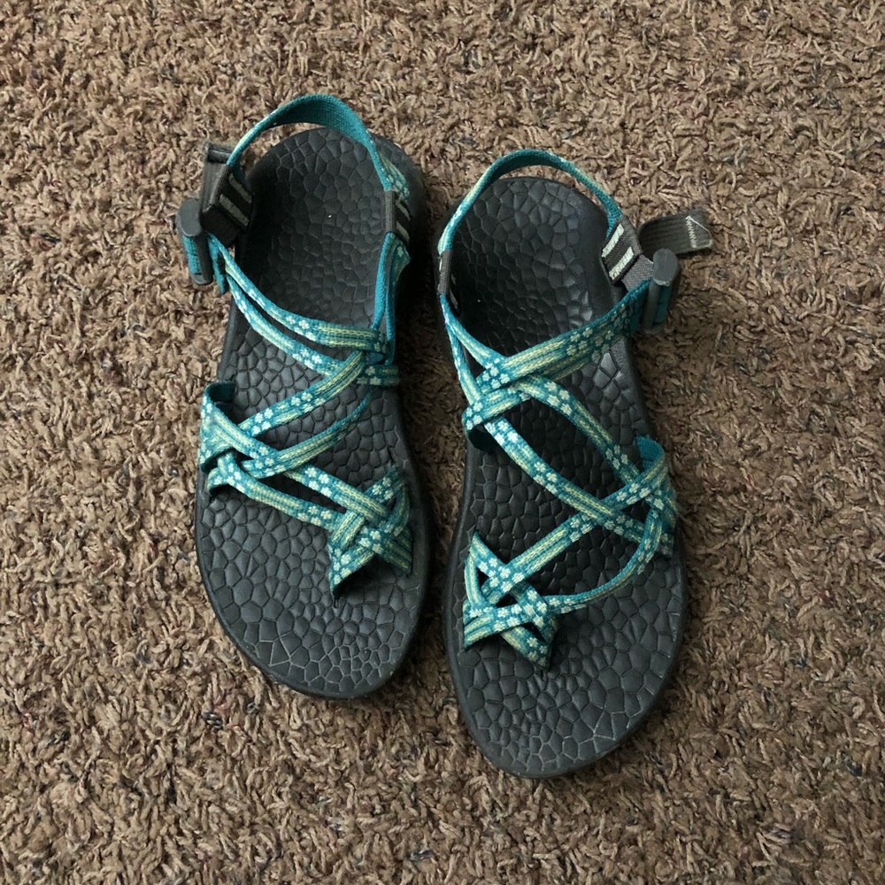 green size 8 chacos